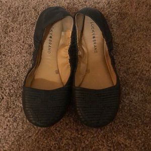 Black Lucky Brand Flats